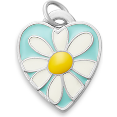 James Avery Women Jewelry James Avery Enamel Daisy Heart Charm