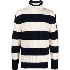 Paul & Shark Round-neck Wool Sweater Blue