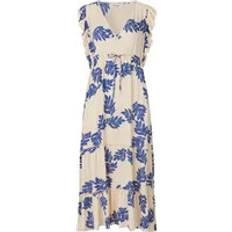 Lollys Laundry Samo Paisley Midi Dress - Purple/Multi