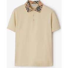 Burberry Shirts Burberry Short Sleeve Polo Top - Grey