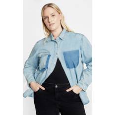 Jeansskjortor Zimmermann Wylie Relaxed Shirt - Denim Light