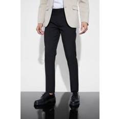 Mens Slim Suit Pants - Black