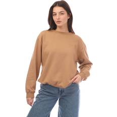 Off-White Herre Sweatere Off-White Diagonal Regular Crewneck Sweatshirt - Brown