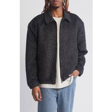 Oversize Harrington Jacket - Grey