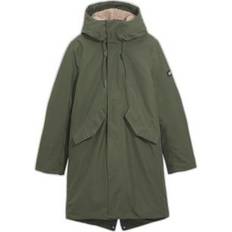 Kleding Aigle Langer Parka Mit Kapuze Gore-Tex - Vert