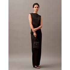 Calvin Klein Women Jumpsuits & Overalls Calvin Klein Satin Jumpsuit - Black