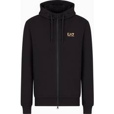 Fåreskind Tøj EA7 Core Identity Navy Sweatshirt - Blå