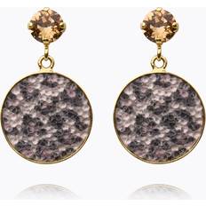 Caroline Svedbom Chole Earrings Leopard -