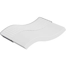140cm Mattresses vidaXL Foam Mattress Medium Soft 140x190 cm White Polyether Matress