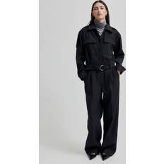 Second Female Jumpsuits & Overaller Second Female Rochester Jumpsuit - Black