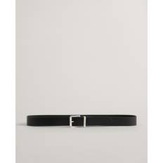 Gant Unisex Belts Gant Classic Black Leather Belt - Black