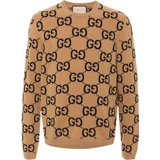 Gucci Sweaters Gucci GG Supreme Jumper - Wool/Neutrals