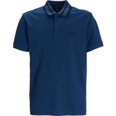 HUGO BOSS Bomuld Skjorter HUGO BOSS Kortærmet Polo Shirt - Blå