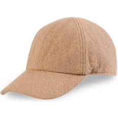 Cashmere Caps Amicale Cashmere Baseball Cap - Camel