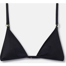 Fabric - Woman Bikinis Logo Bikini Top - Black