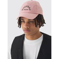 Ripstop Embroidered Graphic Cap - Pink