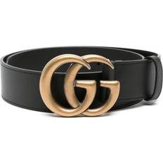 GG Marmont Wide Belt - Black