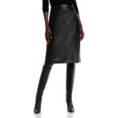 Midi Skirts - Polyurethane Kobi Halperin Canary Skirt - Black