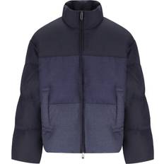 Emporio Armani Herr Ytterkläder Emporio Armani Degrade Vadderad Jacka - Blue