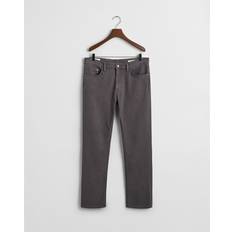 Gant Grey Trousers & Shorts Gant Soft Twill Regular Fit Jeans - Grau