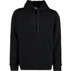 Burberry Herr Tröjor Burberry Black Hooded Sweatshirt for Men - Black