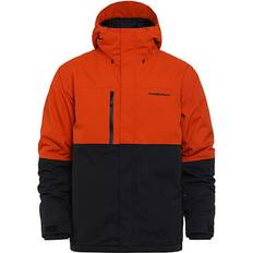 Horsefeathers Track Jacket - Red Clay/Black