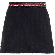 Gonne Thom Browne Elegant Thigh-Length Side Tab Skirt - Blue