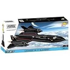 Cobi Lockheed SR-71 Blackbird, amerikanskt militärflygplan, skala 1:48, byggsats med 1374 delar