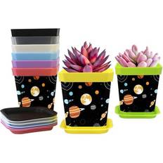 Tfcocft Solar System Flower Pots for Indoor Plants