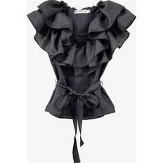 Ida Sjöstedt Dam Överdelar Ida Sjöstedt Eyra Top - Black
