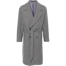 4XL - Herr Kappor & Rockar Tagliatore Kashmir Loyd Single-Breasted Coat - Blue