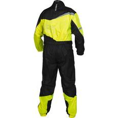 iXS Rain Suit 1.0 - Sort/Gul Dame, Herre
