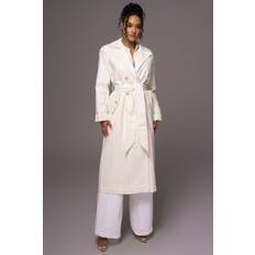 Linen Coats Jluxlabel One Step Closer Linen Coat - Off White