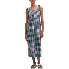 Barbour Dresses Barbour Abigail Cotton Midi Dress - Blue Haze Gingham