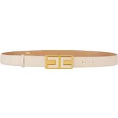 Women - Yellow Belts Elisabetta Franchi Classic Logo Belt - Yellow