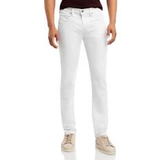 Men - White Jeans Paige Lennox Slim Fit Jeans - White