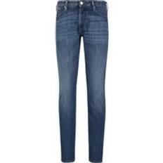 Emporio Armani Herr Byxor & Shorts Emporio Armani 5 Pockets Pant - Blå