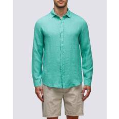 Camisa de lino - Verde Camisas Linen Shirt - Green