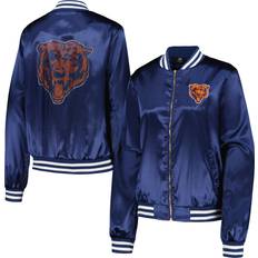 Outerwear Cuce Chicago Bears Rhinestone Full-Zip Jacket - Navy