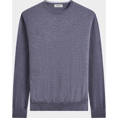 Merino Wool Crewneck Sweater - Grey