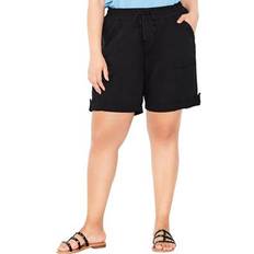 Avenue Shorts Avenue Womens Midi Stretch Casual Shorts