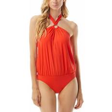 Women's One-Piece Swimsuit - Orange