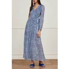 Fabienne Chapot Maxi Dress - Azure Blue