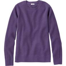 Dame - Lilla - Polotrøjer Sweatere Crewneck Jumper - Darkest Purple