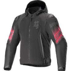 Alpinestars Kläder Alpinestars Zaca Air Venom Waterproof Textiljacka - Svart Ljusröd