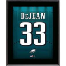 Philadelphia Eagles Sports Fan Products Fanatics Authentic Cooper DeJean Philadelphia Eagles 10.5" x 13" Jersey Number Sublimated Player Plaque