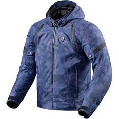 Rev'it! flare h2o textile waterproof motorcycle jacket camo blue