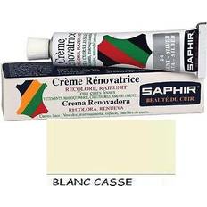 Saphir White renovating cream for leather shoes and clothing