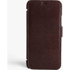 The Case Factory Lompakkokotelo iPhone 11 Pro Max Lizard Brown