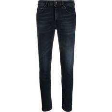 Dondup Jeans Dondup High-Waisted Cropped Jeans - Blue